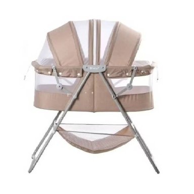 CUNA PORTÁTIL PLEGABLE PARA BEBÉ »DOLLY» BEIGE - 2