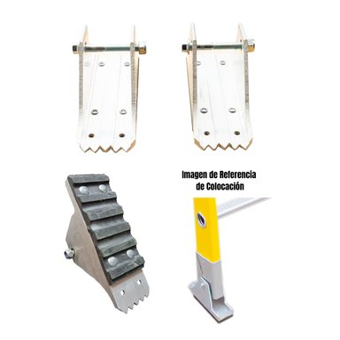 ZAPATA PARA ESCALERA TELESCOPICA (X 1 PAR)