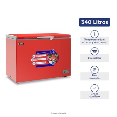 CONGELADOR ILUMI TFI-3400RE