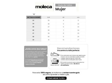 BALLERINAS MUJER MOLECA CREMA CASUAL 57271152528283500 - 3