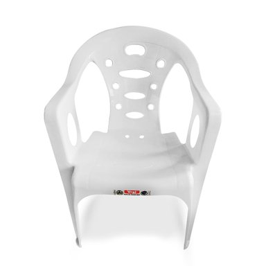 SILLA DE PLASTICO BLANCA