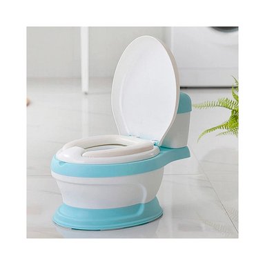 BACÍN ENTRENAMIENTO PARA BEBES NIÑOS 3 EN 1 TURQUESA