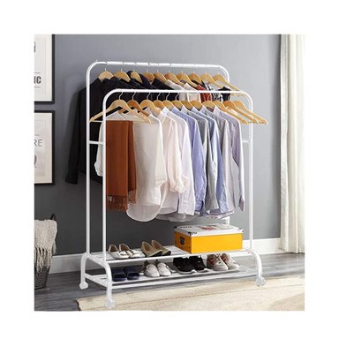 PERCHERO COLGADOR ORGANIZADOR ROPA XS PREMIUM BLANCO