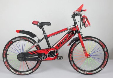 BICICLETA MONTAÑERA PARA NIÑO INFANTIL KIDS ARO 20 ROJO - 2