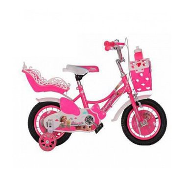 BICICLETA PARA NIÑA INFANTIL KIDS ARO 16 FUCSIA AI - 1