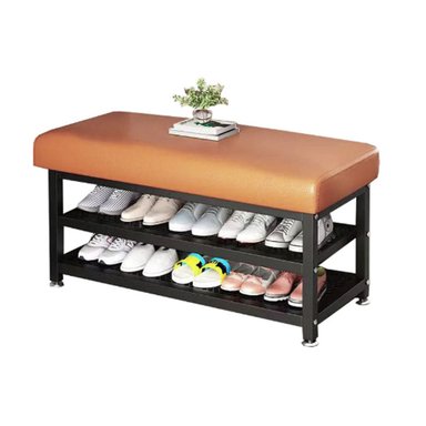 ZAPATERA MULTIUSO CON ASIENTO 8 PARES 110CM 2 NIVELES