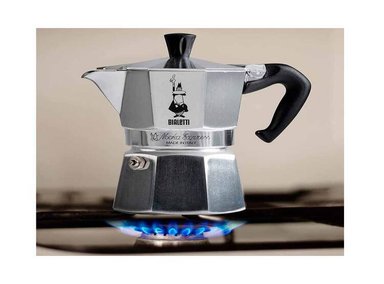 CAFETERA ELÉCTRICA BIALETTI ESPRESSO PARA ESTUFA HACE CAFÉ ITALIANO REAL 12 TAZAS COLOR BLANCO MARCA - 2