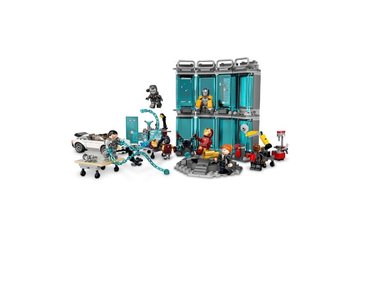 LEGO MARVEL IRON MAN ARMORY TOY BUILDING - 2