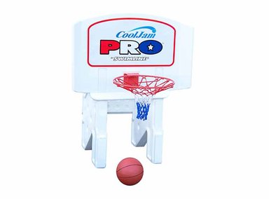 INFLABLE SWIMLINE JUEGO DE PISCINA TABLERO DE BALONCESTO CESTA COOL JAM PRO BLANCO MARCA