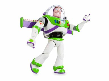 JUGUETE DISNEY BUZZ LIGHTYEAR - FIGURA DE ACCIÓN INTERACTIVA DE 12 PULGADAS, MARCA DISNEY