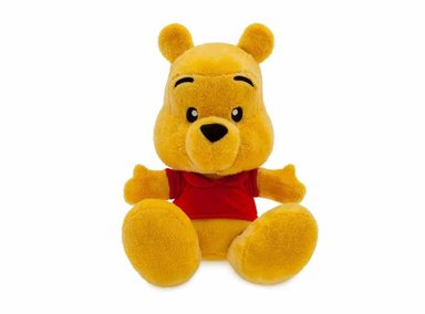 JUGUETE WINNIE THE POOH - PELUCHE DE PIES GRANDES,  TAMAÑO 10 PULGADAS, MARCA DISNEY