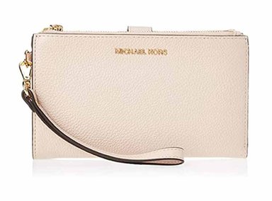 BILLETERA MICHAEL KORS CARTERA DE MANO / MONEDERO PULSERA CON DOBLE CREMALLERA