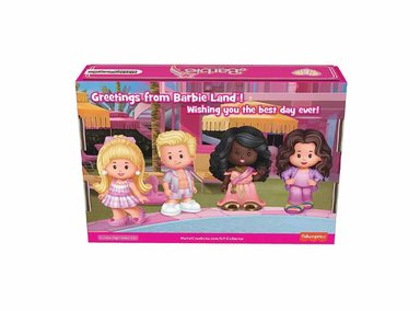 FIGURA MATTEL LITTLE PEOPLE COLLECTOR BARBIE: THE MOVIE EDICIÓN ESPECIAL SET EN PAQUETE DE REGALO - 3