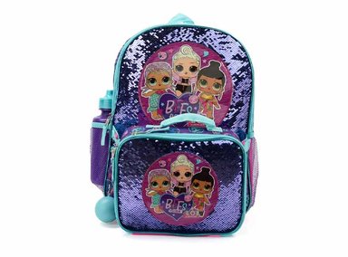 FIGURA LOL SURPRISE LOL - JUEGO DE MOCHILA DE 4 PIEZAS PARA NIÑA - 2