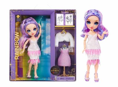 FIGURA RAINBOW HIGH FANTASTIC FASHION VIOLET WILLOW