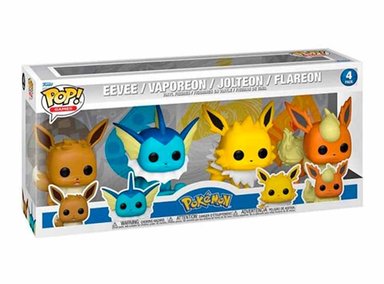 FUNKO POP! POKEMON - ULTIMATE 4-PACK EEVEE, VAPOREON, JOLTEON, FLAREON