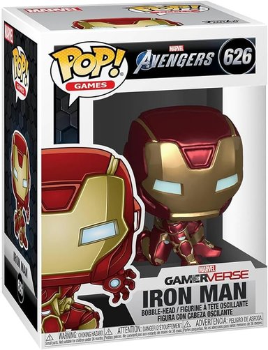 FIGURA FUNKO POP AVENGERS GAME IRONMAN