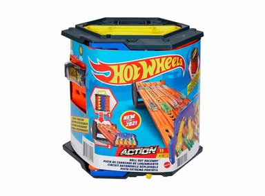 HOT WHEELS CANALETA ENROLLABLE, JUEGO DE PISTAS - 1