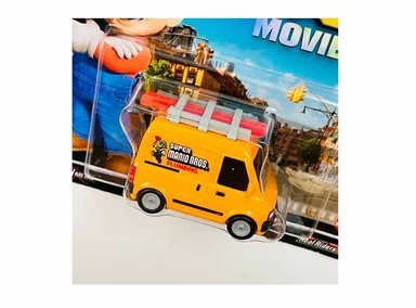 HOT WHEELS MARIO MOVIE PLUMBER VAN 1:64, (HKC19) - 2
