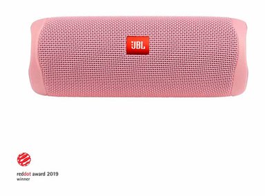PARLANTE BLUETOOTH JBL PORTATIL IMPERMEABLE FLIP 5 ALTAVOZ ROSADO - 1