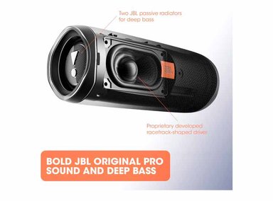 PARLANTE BLUETOOTH JBL PORTATIL IMPERMEABLE FLIP 5 ALTAVOZ ROSADO - 3