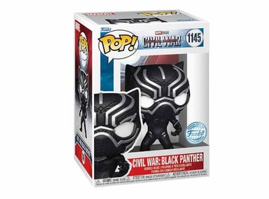 FIGURA FUNKO POP MARVEL CIVIL WAR BLACK PANTER - 1