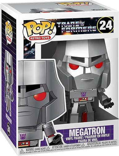 FIGURA FUNKO POP RETRO GUYS TRANSFORMERS MEGATRON - 1