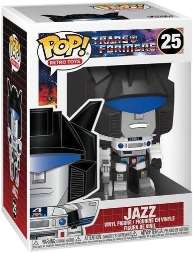 FIGURA FUNKO POP RETRO GUYS TRANSFORMERS JAZZ - 1