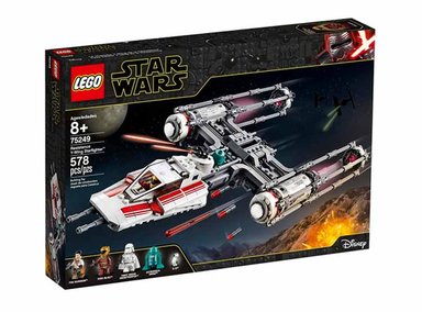 JUGUETE LEGO STAR WARS THE RISE OF SKYWALKER RESISTANCE Y-WING STARFIGHTER 75249 - 3