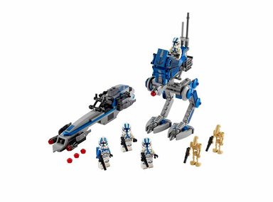 JUEGUETE LEGO STAR WARS 501ST LEGION CLONE TROOPERS 75280 - 2