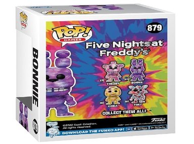 FIGURA FUNKO FIVE NIGHTS AT FREDDY'S TIE DYE BONNIE - 3