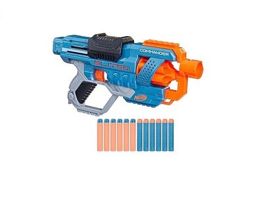 LANZADOR DARDOS NERF ELITE 2.0 COMMANDER RD6 - 1