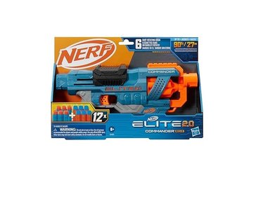 LANZADOR DARDOS NERF ELITE 2.0 COMMANDER RD6 - 2