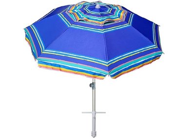 SOMBRILLAS AMMSUN AZUL PARAGUAS PLAYA