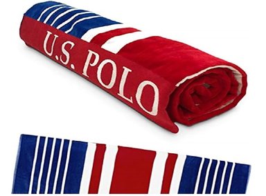TOALLA DE PLAYA U.S. POLO ASSN. TOALLA DE GRAN TAMAÑO