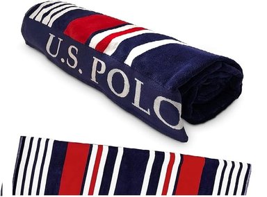 TOALLA PLAYA U.S. POLO ASSN. MULTICOLOR VON VOYAGE STRIPE