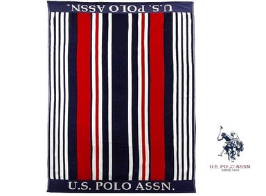 TOALLA PLAYA U.S. POLO ASSN. MULTICOLOR VON VOYAGE STRIPE - 2