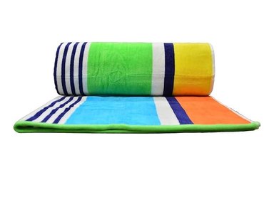 TOALLA PLAYA U.S. POLO ASSN. MULTICOLOR GRAN TAMAÑO