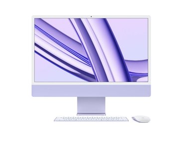IMAC 24 INCH 4.5K RETINA DISPLAY, M3, PURPURA, 10-CORE GPU, 512GB STORAGE - 1