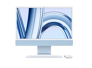 IMAC 24 INCH 4.5K RETINA DISPLAY, M3, AZUL, 10-CORE GPU, 256GB STORAGE - 1