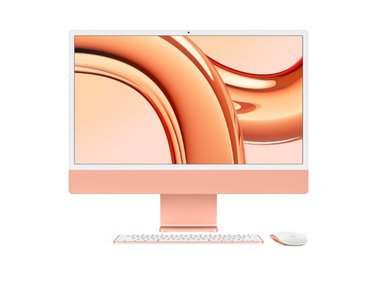 IMAC 24 INCH 4.5K RETINA DISPLAY, M3, NARANJA, 10-CORE GPU, 256GB STORAGE - 1
