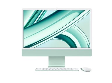 IMAC 24 INCH 4.5K RETINA DISPLAY, M3, VERDE, 10-CORE GPU, 512GB STORAGE - 1