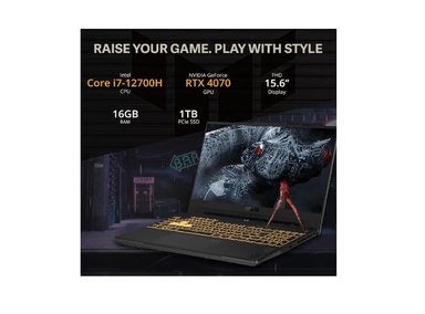 LAPTOP GAMER ASUS TUF GAMING 16GB 1TB SSD F15 DDR4 PCLE - 2