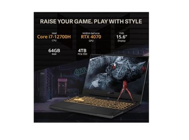 LAPTOP GAMER ASUS TUF GAMING 64GB 4TB SSD F15 DDR4 PCLE - 2