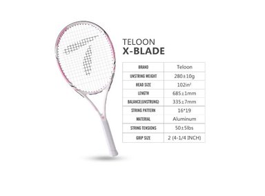 RAQUETAS TENIS TELOON MULTICOLOR X-BLADE DUO - 2