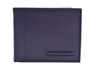 BILLETERA TOMMY HILFIGER AZUL HOMBRE