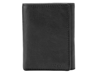 BILLETERA FOSSIL NEGRO HOMBRE