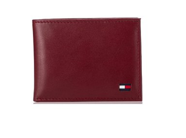BILLETERA TOMMY HILFIGER ROJO HOMBRE