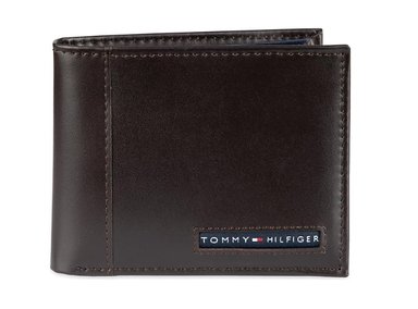 BILLETERA TOMMY HILFIGER MARRÓN HOMBRE