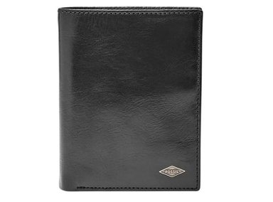 BILLETERA FOSSIL NEGRO HOMBRE